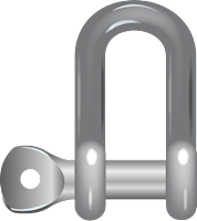 Green Pin Screw type Shackles MDVI Primary
